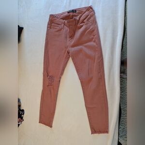 Just Black Pink Skinny Jeans